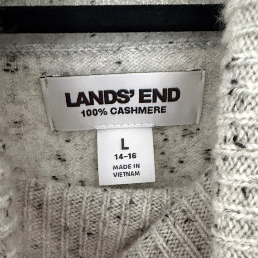 Lands' End Cashmere Sweater - Picture 2 of 4